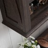 OKD Bathroom Wall Cabinets with Sliding Barn Door & Adjustable Shelves, Farmhouse Medicine Cabinet - 4 of 4