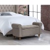 Sonia 43.7" Wide Storage Bench  | ARTFUL LIVING DESIGN - 2 of 4