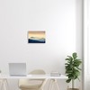 Stupell Industries Layered Foggy Sunrise Mountain Peaks Radiant Glow Wall Plaque Art, 15" x 10" - 3 of 4