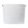 Midlee Rope Dog Toys Basket with Leather Handles - 4 of 4