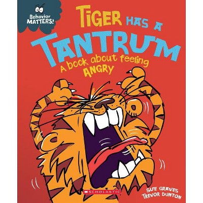 Tiger Has a Tantrum (Behavior Matters) (Library Edition) - by  Sue Graves (Hardcover)