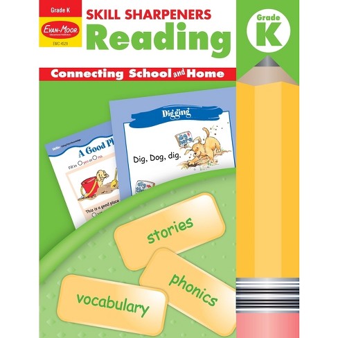 Skill Sharpeners: Reading, Grade Kindergarten Workbook - by Evan-Moor  Educational Publishers (Paperback)