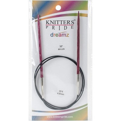 Knitter's Pride-Dreamz Fixed Circular Needles 32"-Size 6/4mm
