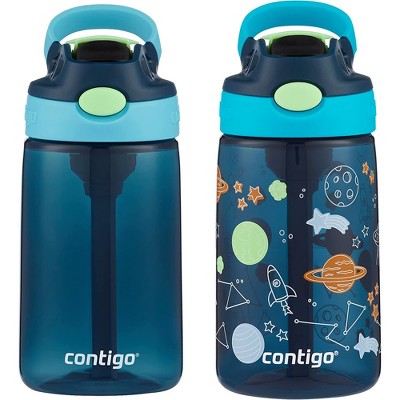Contigo 14oz Kids' Water Bottle With Redesigned Autospout Straw Matcha  Macaroon Dragon : Target