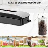 Aoibox Vacuum Sealer for Food with Moist/Dry Modes, Built-in Cutter, External Hose, Airtight Storage & Sous Vide, Includes Bag Roll & Pre-cut Bags - 3 of 4