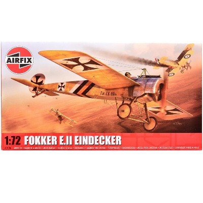 Level 2 Model Kit Fokker E.II Eindecker Fighter Aircraft 1/72 Plastic Model Kit by Airfix