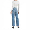 Women's High Rise Straight Leg Jeans - JBD. 31 - 2 of 3