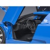 Bugatti EB110 SS Super Sport French Racing Blue with Silver Wheels 1/18 Model Car by Autoart - 3 of 4