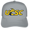 University Of California Santa Cruz Primary Logo Foam Trucker Cap Grey Os - 2 of 4