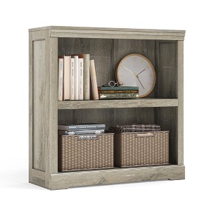 Small Bookcase Shelf Storage Organizer, Modern Book Shelf for Bedroom, Living Room and Home Office - 1 of 4
