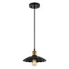 Novaire 10" Pendant - PND4153 - Black/Brass - Safavieh - 2 of 4
