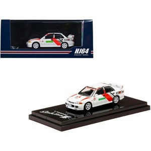 Mitsubishi Lancer RS Evolution III RHD Scortia White "Groupe A Promotion" 1/64 Diecast Model Car by Hobby Japan - 1 of 3