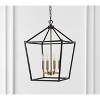16" Metal Pagoda Lantern Pendant (Includes LED Light Bulb) - JONATHAN Y - 2 of 4