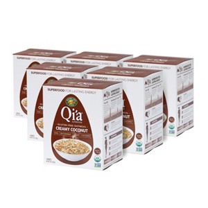 Nature's Path Qi'a Organic Creamy Coconut Oatmeal 6pk/48oz - 1 of 4