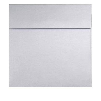 LUX 6 x 6 Square Envelopes 6 x 6 - Silver Metallic - Pack of 250 8525-06-250