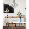 Elegant Lighting Savannah 14 inch pendant in black - 2 of 4