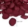 Unique Bargains Wedding Decor Romantic Night Aisle Silk Artificial Rose Petals 100 Pcs - 2 of 4