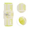 Unique Bargains Women's Heatless Voluminous Hair Roller 2.76"x1.06" Green White 6pcs - 3 of 4