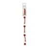 Crystal Lane DIY Glass Clay Pave Metal Red Sparkly Santa Stack 7" Designer Holiday Christmas Bead Strand - 3 of 4