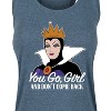 Women's - Disney Princess - You Go Girl Graphic Racerback Tank - 2 of 4