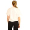 Junk Food Womens Budwiser Stars Cropped Graphic T-Shirt, White, Medium - 3 of 4