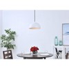 Elegant Lighting Forte 1 light White Pendant - 2 of 4