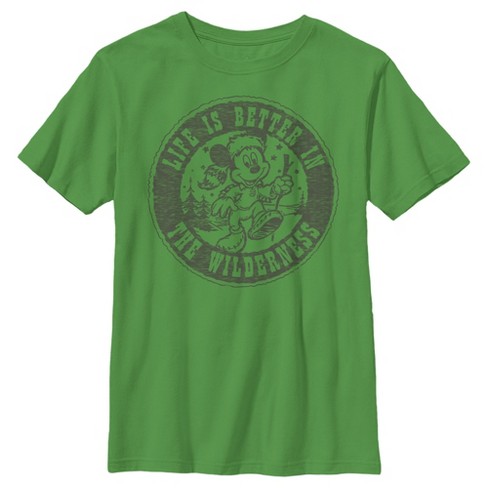 Boy's Disney Mickey Mouse Life is Better in the Wilderness T-Shirt - image 1 of 4