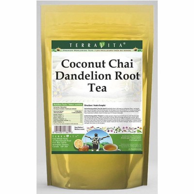 TerraVita Coconut Chai Dandelion Root Tea (25 tea bags, ZIN: 570246, 2-Pack)