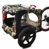 Lyngins Outdoor Foldable Dog Stroller with All-Terrain Wheels, Dog Bike Trailer with Weatherproof Fabric, Pet Bike Trailer Dog Cart for Bicycle - 4 of 4