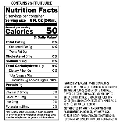 Starbucks Refreshers Strawberry Acai + Lemonade - 40 fl oz