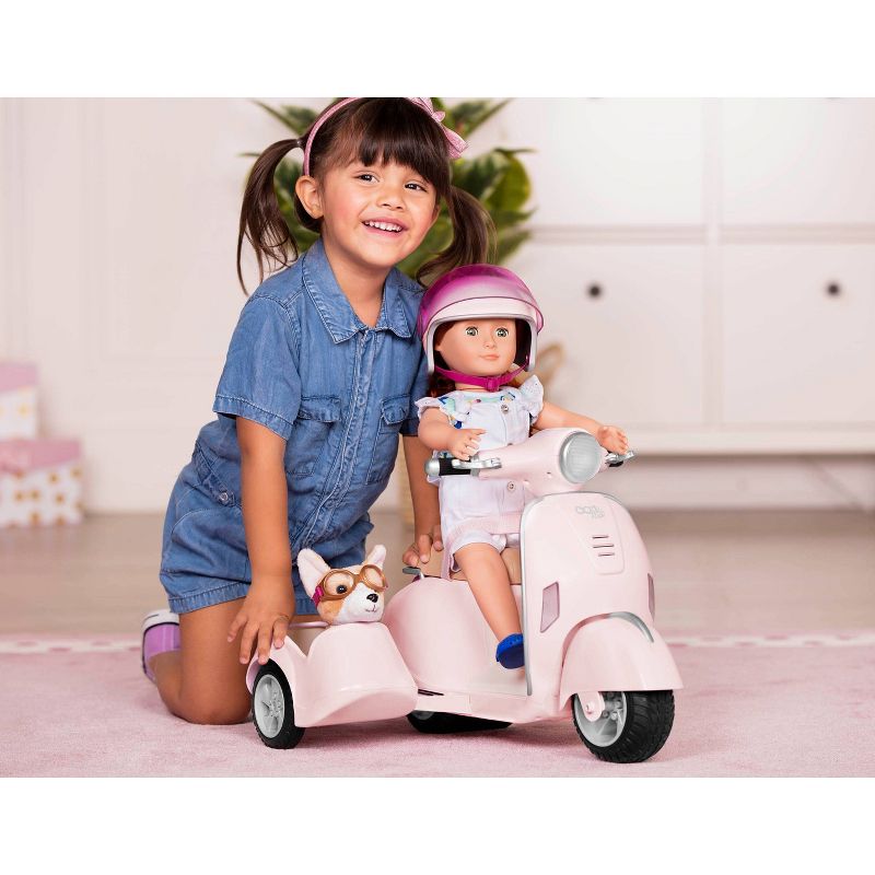 Our Generation Ride Along Scooter Vehicle Accessory Set for 18&#34; Dolls, 5 of 11