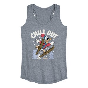 Women's - Disney - Chill Out Graphic Racerback Tank - 1 of 4