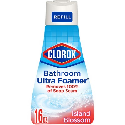 Clorox Bathroom Foamer With Bleach Spray Bottle Ocean Mist - 30 Fl Oz :  Target