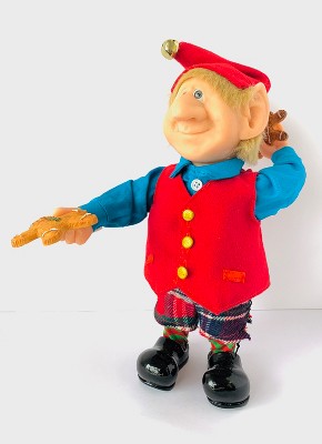Northlight 10" Zim's The Elves Themselves Alphonse Collectable Christmas Elf Figure