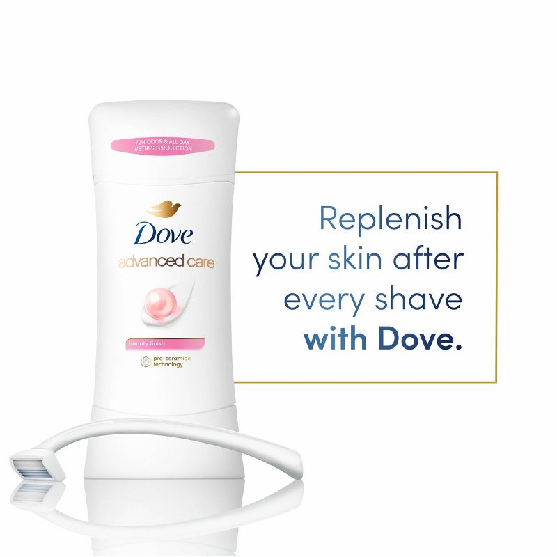 Dove Beauty Advanced Care Beauty Finish 48-Hour Women&#39;s Antiperspirant &#38; Deodorant Stick - 2.6oz, 5 of 12