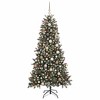 vidaXL Artificial Christmas Tree with Stand Green 114 x 114 x 210 cm - 3 of 4