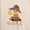 Women's - Disney - Valentino The GOAT Lightweight French Terry Wide Neck Long Sleeve Shirt - 2 of 4