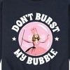 Men's - Wizard of Oz - Don't Burst My Bubble Graphic Fleece Sweatshirt - 2 of 4