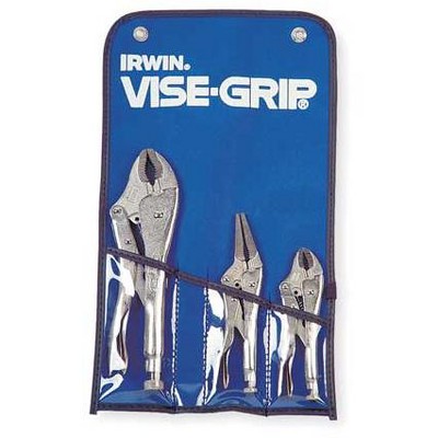 IRWIN VISE-GRIP 73 Locking Pliers Set,Plain Grip