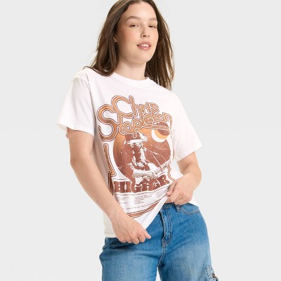 Women's Chris Stapleton Higher Short Sleeve Graphic T-Shirt - White S