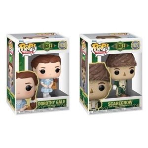Funko Pop! 2 Pack Wicked for Good: Dorothy #1928 & Scarecrow #1927 - 1 of 4