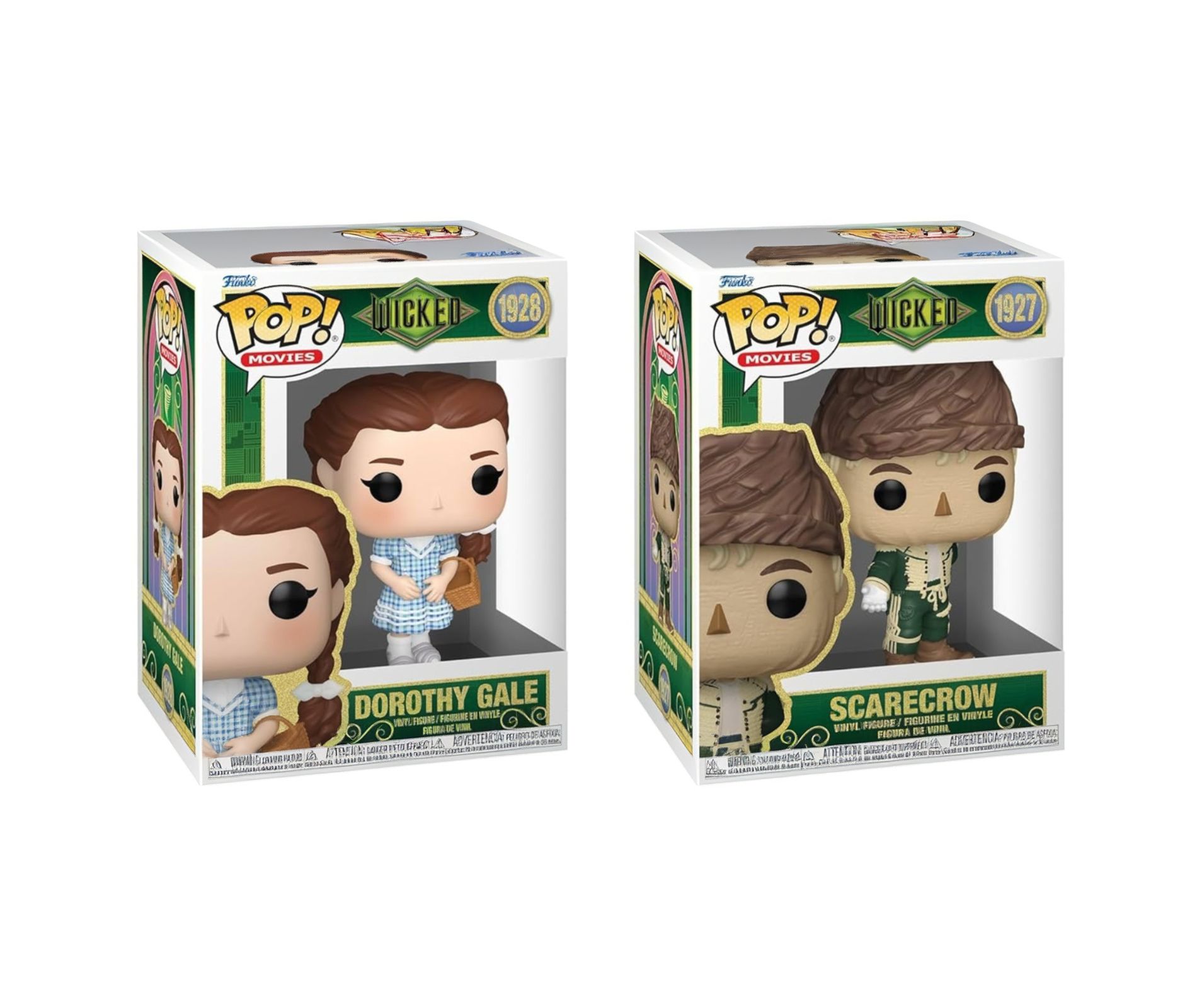 Funko Pop! 2 Pack Wicked for Good: Dorothy #1928 & Scarecrow #1927