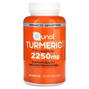 Qunol Turmeric, 2,250 mg, 90 Capsules (750 mg per Capsule) - 1 of 2
