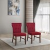 ChaletPosh Brown Wooden Dining Chair - 2 of 4