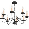 Livex Lighting Heritage 8 - Light Chandelier in  Black - 3 of 4