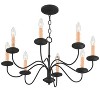 Livex Lighting Heritage 8 - Light Chandelier in  Black - image 3 of 4