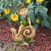 Design Toscano Pixie Pete Elfin Gnome Garden Statue - 2 of 4