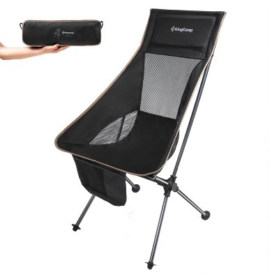 Kingcamp Ultralight High Back Portable Camping Folding Chair W 