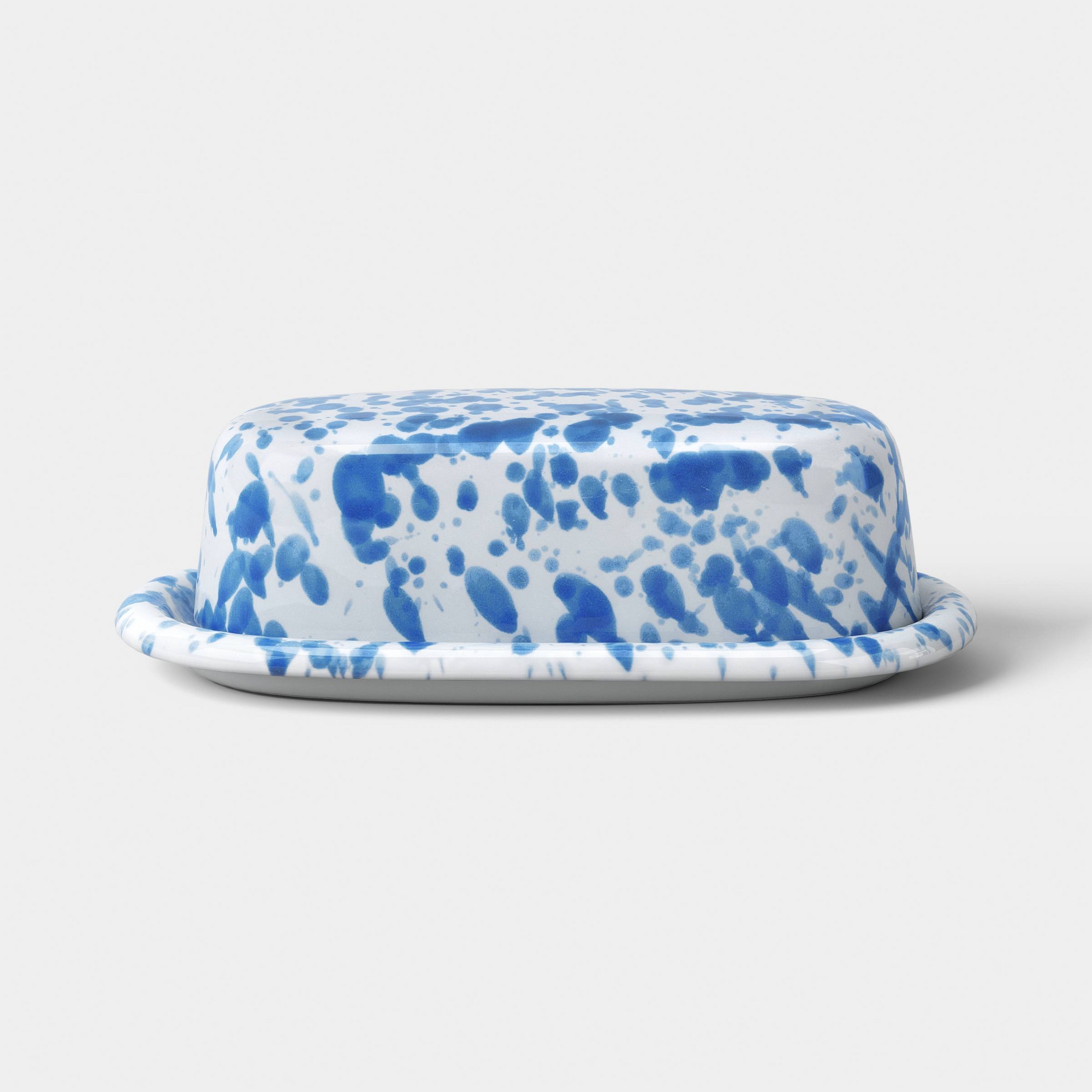 Butter Dish Blue Splatter - Room Essentials™