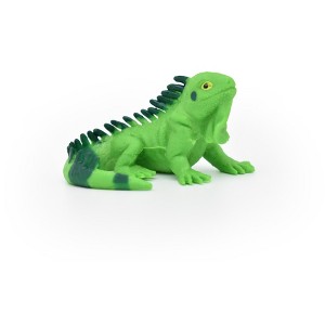 Collectible Wildlife Gifts | Iguana, Lizard, Plastic Reptile Design, Hand Painted,   , Toy,  Gift,   2 1/2 Inches.  CWG239 B306 - 1 of 4